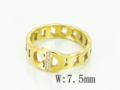 Stainless Steel Jewelry Wholesale - Stainless Steel Rings - HY19R1086PY