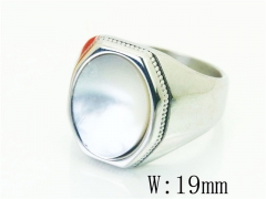 Stainless Steel Jewelry Wholesale - Stainless Steel Rings - HY17R0798HIC