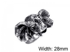 Stainless Steel Jewelry Wholesale - Stainless Steel Rings - HY004R0006HLC