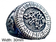 Stainless Steel Jewelry Wholesale - Stainless Steel Rings - HY0012R460