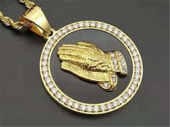 Stainless Steel Jewelry Wholesale - Stainless Steel Pendants - HY0140P403