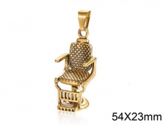 Stainless Steel Jewelry Wholesale - Stainless Steel Pendants - HY008P0016HPD