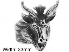Stainless Steel Jewelry Wholesale - Stainless Steel Rings - HY0062R074