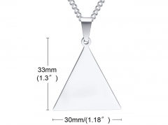 Stainless Steel Jewelry Wholesale - Stainless Steel Pendants - HY0067P370
