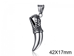 Stainless Steel Jewelry Wholesale - Stainless Steel Pendants - HY008P0124PW