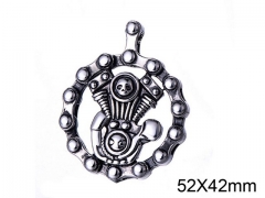 Stainless Steel Jewelry Wholesale - Stainless Steel Pendants - HY008P0059HHE
