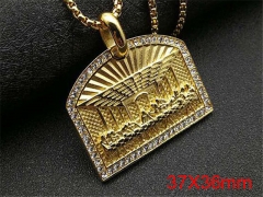 Stainless Steel Jewelry Wholesale - Stainless Steel Pendants - HY0029P414
