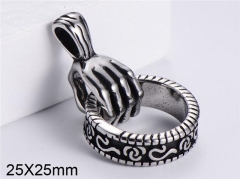 Stainless Steel Jewelry Wholesale - Stainless Steel Pendants - HY0035P344
