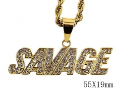 Stainless Steel Jewelry Wholesale - Stainless Steel Pendants - HY0061P387