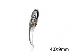 Stainless Steel Jewelry Wholesale - Stainless Steel Pendants - HY008P0154HIF