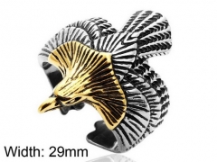 Stainless Steel Jewelry Wholesale - Stainless Steel Rings - HY001R0008HMD