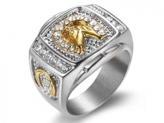 Stainless Steel Jewelry Wholesale - Stainless Steel Rings - HY0140R009