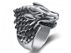 Stainless Steel Jewelry Wholesale - Stainless Steel Rings - HY0119R411