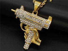 Stainless Steel Jewelry Wholesale - Stainless Steel Pendants - HY0140P1005