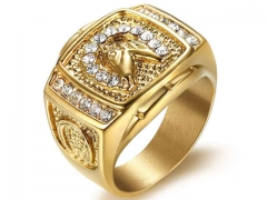 Stainless Steel Jewelry Wholesale - Stainless Steel Rings - HY0140R008