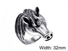 Stainless Steel Jewelry Wholesale - Stainless Steel Rings - HY004R0041HME