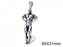 Stainless Steel Jewelry Wholesale - Stainless Steel Pendants - HY008P0120HID