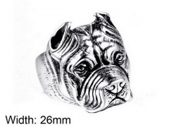 Stainless Steel Jewelry Wholesale - Stainless Steel Rings - HY004R0097HMT