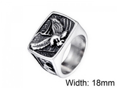 Stainless Steel Jewelry Wholesale - Stainless Steel Rings - HY004R0009HMY