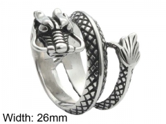 Stainless Steel Jewelry Wholesale - Stainless Steel Rings - HY0001R259