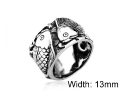 Stainless Steel Jewelry Wholesale - Stainless Steel Rings - HY0012R018