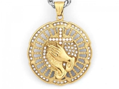 Stainless Steel Jewelry Wholesale - Stainless Steel Pendants - HY0145P0385