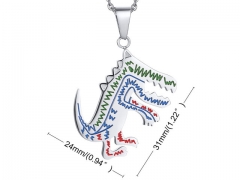 Stainless Steel Jewelry Wholesale - Stainless Steel Pendants - HY0067P372