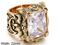 Stainless Steel Jewelry Wholesale - Stainless Steel Rings - HY0150R0012