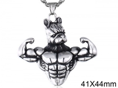 Stainless Steel Jewelry Wholesale - Stainless Steel Pendants - HY0012P294