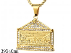 Stainless Steel Jewelry Wholesale - Stainless Steel Pendants - HY0061P313