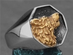 Stainless Steel Jewelry Wholesale - Stainless Steel Rings - HY0145R0012