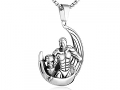 Stainless Steel Jewelry Wholesale - Stainless Steel Pendants - HY0143P0835