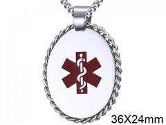 Stainless Steel Jewelry Wholesale - Stainless Steel Pendants - HY0067P348