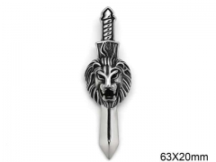 Stainless Steel Jewelry Wholesale - Stainless Steel Pendants - HY0126P043