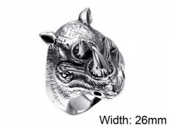 Stainless Steel Jewelry Wholesale - Stainless Steel Rings - HY004R0029HMT