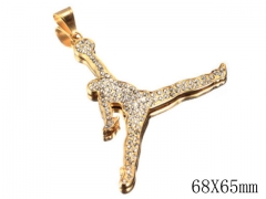 Stainless Steel Jewelry Wholesale - Stainless Steel Pendants - HY0061P344