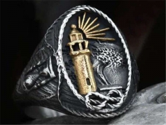 Stainless Steel Jewelry Wholesale - Stainless Steel Rings - HY0119R002