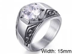 Stainless Steel Jewelry Wholesale - Stainless Steel Rings - HY0067R574
