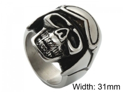 Stainless Steel Skull Rings Wholesale - HY0001R278
