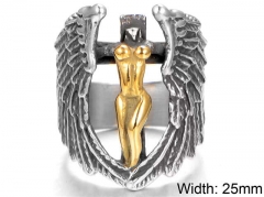 Stainless Steel Jewelry Wholesale - Stainless Steel Rings - HY0143R0235