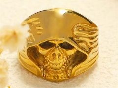 Stainless Steel Skull Rings Wholesale - HY0149R0453