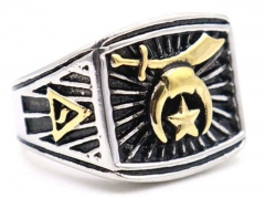 Stainless Steel Jewelry Wholesale - Stainless Steel Rings - HY0119R500