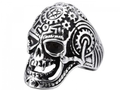 Stainless Steel Skull Rings Wholesale - HY0143R0627