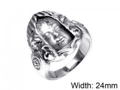 Stainless Steel Jewelry Wholesale - Stainless Steel Rings - HY004R0074HMT