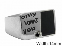 Stainless Steel Jewelry Wholesale - Stainless Steel Rings - HY0062R613