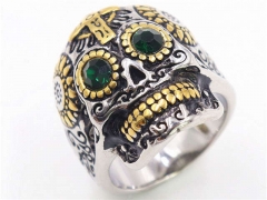 Stainless Steel Skull Rings Wholesale - HY0119R060