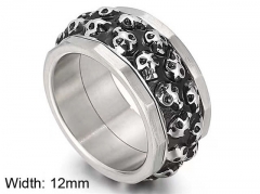 Stainless Steel Skull Rings Wholesale - HY0150R0095