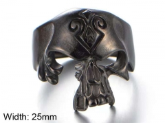 Stainless Steel Skull Rings Wholesale - HY0143R0605