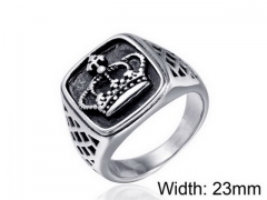 Stainless Steel Jewelry Wholesale - Stainless Steel Rings - HY004R0071HMA