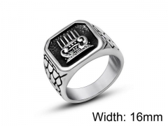 Stainless Steel Jewelry Wholesale - Stainless Steel Rings - HY0011R100